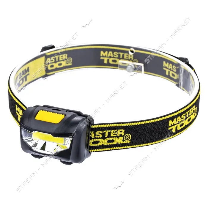 Фонарь налобный Master-Tool 94-0811 3 режима 59x41x32мм COB LED                                     