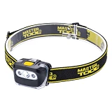 Фонарь налобный Master-Tool 94-0813 4 режима 55x35x40мм CREE XT-E WHITE LED 2xRED LED