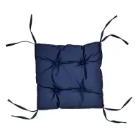 Подушка на стілець Dotinem Color 40х40x5см синя                                                     