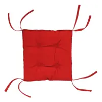 Подушка на стул Dotinem Color 40х40x5м красная                                                      