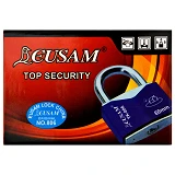 Замок навесной Gusam 60 (63мм) цветной                                                              