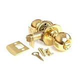 Ручка-защелка кноб KEDR D672BK GP