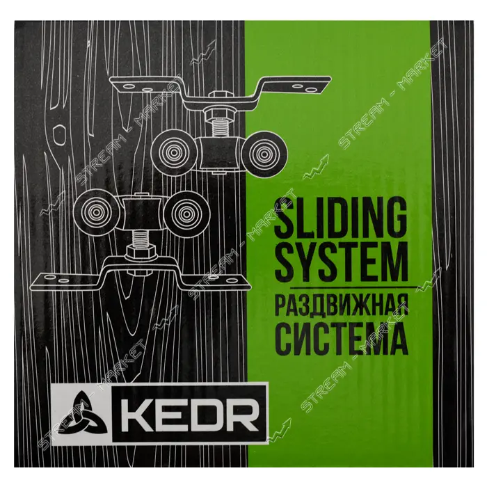 Ролик для раздвижной системы Kedr ESW338-40 40кг