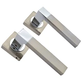 Ручка на розетах Kedr R08.081-AL-SN/CP
