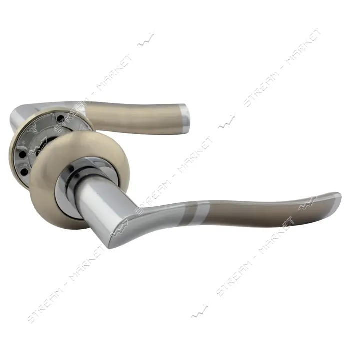 Ручка на розетах Kedr R10.035-AL-SN/CP                                                              