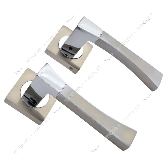 Ручка на розетах Kedr R08.130-AL-SN/CP                                                              