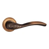 Ручка на розетах Kedr  R10.1313-AL-MАСС кофе                                                        