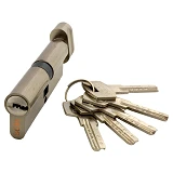 Секрет цинковый Kedr М80 ZCN 45T/35 поворот/ключ 5 лазерных ключей                                  
