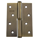 Петля стальная Kedr 100х75-AB-L