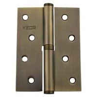 Петля стальная Kedr 100х75-AB-L                                                                     