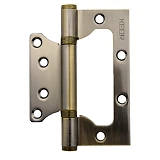 Петля стальная Kedr Flush 100х75х2.5-АВ Бабочка