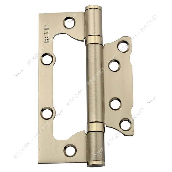 Петля стальная Kedr Flush 100х63х2.0-2BB-SN Бабочка                                                 