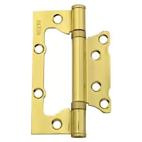 Петля сталева Kedr Flush 100х63х2.0-2BB-PB Метелик                                                  