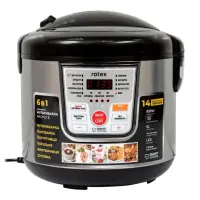 Мультиварка Rotex RMC503-B 900Вт 5л                                                                 