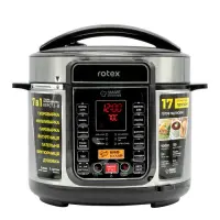 Мультиварка-скороварка Rotex REPC72-B 900Вт 5л                                                      