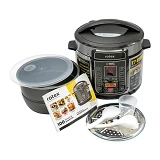 Мультиварка-скороварка Rotex REPC72-B 900Вт 5л