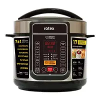 Мультиварка-скороварка Rotex REPC75-B 900Вт 5л 45 программ антипригарная чаша                       