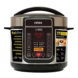 Мультиварка-скороварка Rotex REPC76-B 5л 900Вт