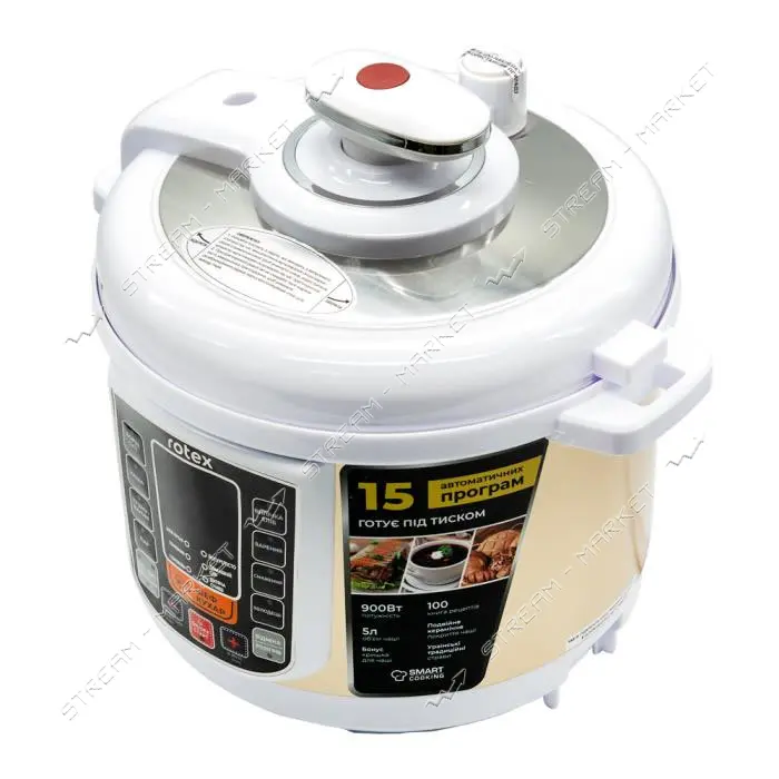 Мультиварка-скороварка Rotex REPC58-G 900Вт 5л                                                      