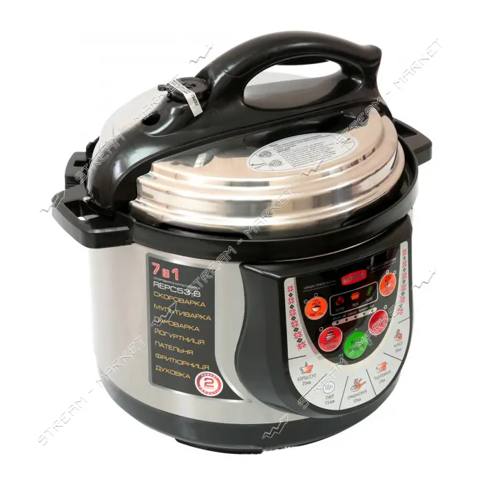 Мультиварка-скороварка Rotex REPC53-B 900Вт 5л                                                      