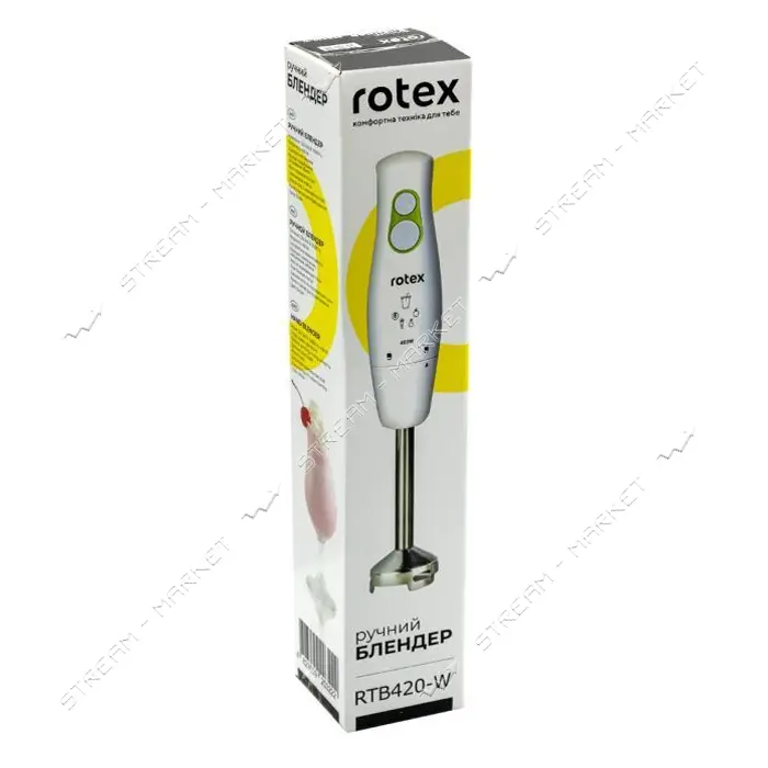 Блендер Rotex RTB420-W 450Вт                                                                        
