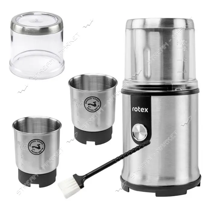 Кофемолка Rotex RCG310-S MultiPro 300Вт 100грам металл
