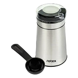 Кофемолка Rotex RCG180-S 180Вт 80грам пластик и нержавеющая сталь