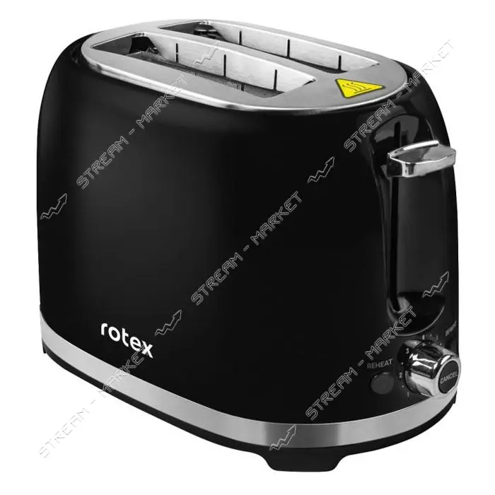 Тостер Rotex RTM150-B 850Вт 2 ломтика                                                               