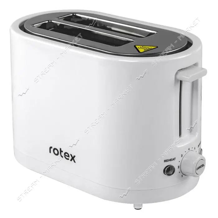 Тостер Rotex RTM130-W 750Вт 2 ломтика