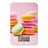 Весы кухонные Rotex RSK14-M macaron электронные 5кг ж/к дисплей механическое управление стекло