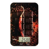 Весы кухонные Rotex RSK14-P pepper электронные 5кг ж/к дисплей механическое управление стекло