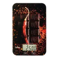 Весы кухонные Rotex RSK14-P pepper электронные 5кг ж/к дисплей механическое управление стекло       