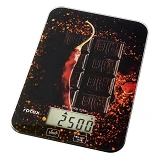 Весы кухонные Rotex RSK14-P pepper электронные 5кг ж/к дисплей механическое управление стекло