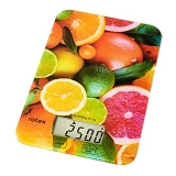 Весы кухонные Rotex RSK14-C citrus электронные 5кг ж/к дисплей механическое управление стекло       