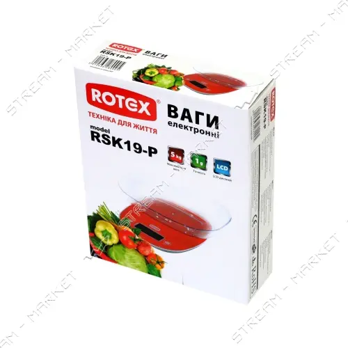 Весы кухонные  Rotex RSK19-P 5кг                                                                    