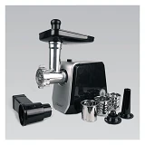 Мясорубка Maestro MR-850 1500Вт реверс 2 диска для измельчения плюс 3 насадки                       