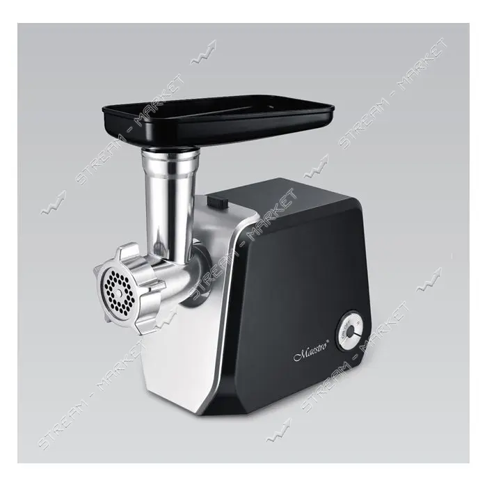 Мясорубка Maestro MR-850 1500Вт реверс 2 диска для измельчения плюс 3 насадки                       