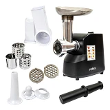 Мясорубка Rotex RMG180-B 1800Вт реверс 2 диска для измельчения плюс насадки и терка                 
