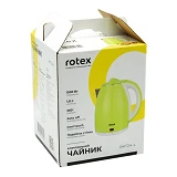 Электрочайник Rotex RKT24-L 1500Вт 1.8л пластик/нержавейка двойные стенки                           