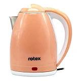 Электрочайник Rotex RKT24-P 1500Вт 1.8л пластик/нержавейка двойные стенки                           