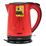 Электрочайник Rotex RKT26-R 1500Вт 2л пластик/нержавейка двойные стенки                             