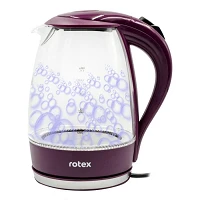Электрочайник Rotex RKT81-G стекло 2200Вт 1.7л                                                      