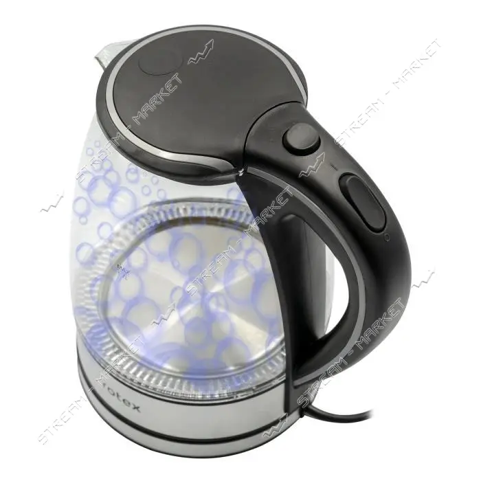 Электрочайник Rotex RKT82-G стекло 2200Вт 1.7л                                                      