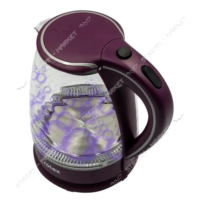 Электрочайник Rotex RKT13-G стекло 2200Вт 1.7л                                                      