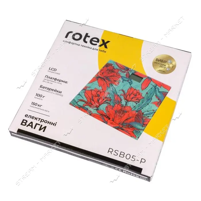 Весы напольные Rotex RSB05-P 150кг