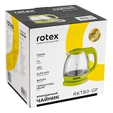 Электрочайник Rotex RKT80-GP 1100Вт 1л стекло