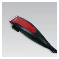 Машинка для стрижки Maestro MR-656C-RED 15Вт 4 насадки 3мм 6мм 9мм 12мм лезвие керамика             