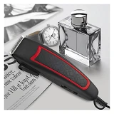 Машинка для стрижки Maestro MR-657C-RED 15Вт 4 насадки 3мм 6мм 9мм 12мм лезвие керамика             