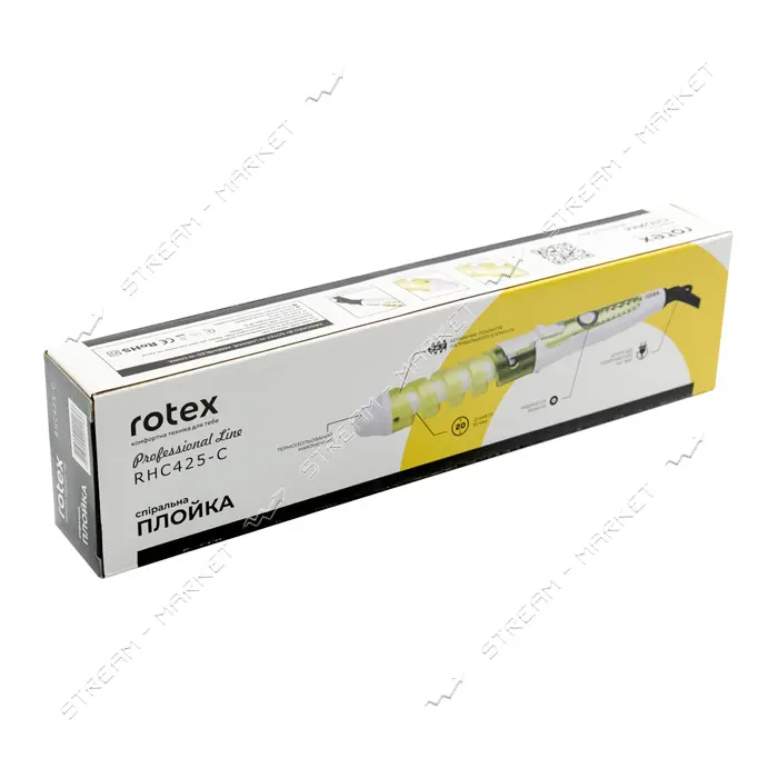 Щипцы-локон Rotex RHC425-С 25Вт                                                                     