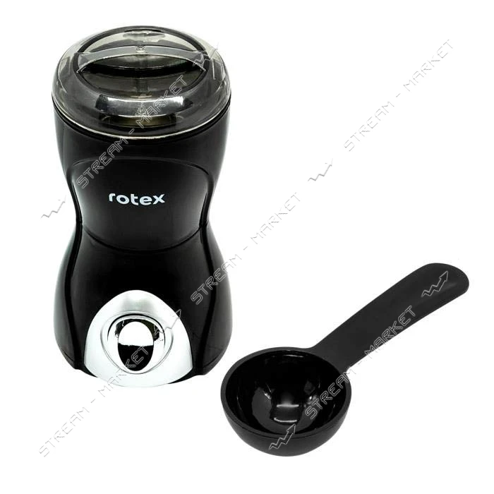 Кофемолка Rotex RCG06 черная 150Вт 70грамм                                                          